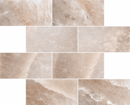 Himalaya Muretto J91143 - Coral, Naturale, 40x40cm, 8.50mm, not-rectified