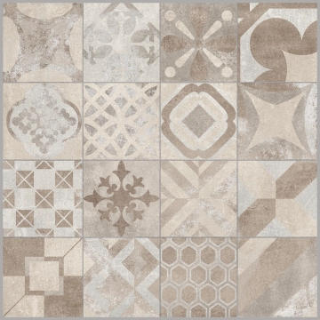 Volcano Cementine J86829 - Beige, Naturale, 60x60cm, 8.50mm, Rectified