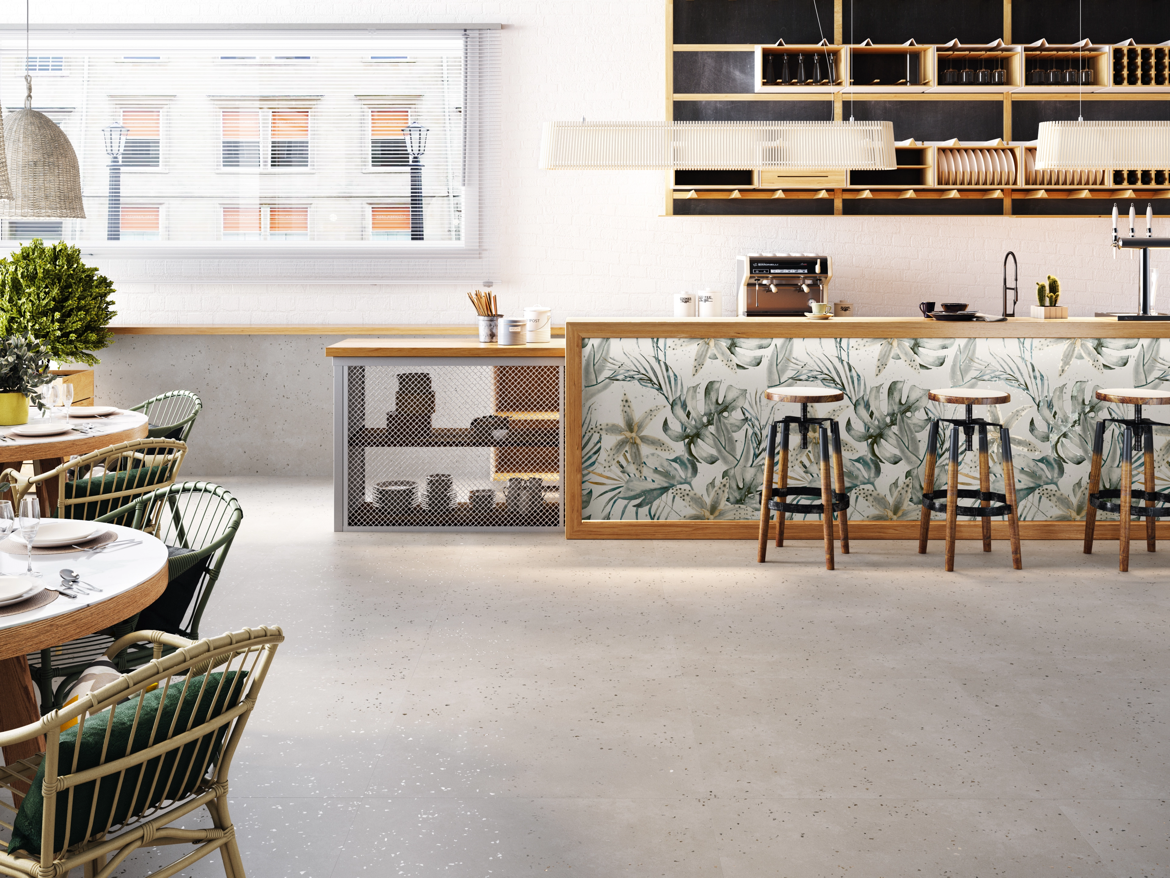 PorcelaniteDos Helsinki, Terrazzo; Stone