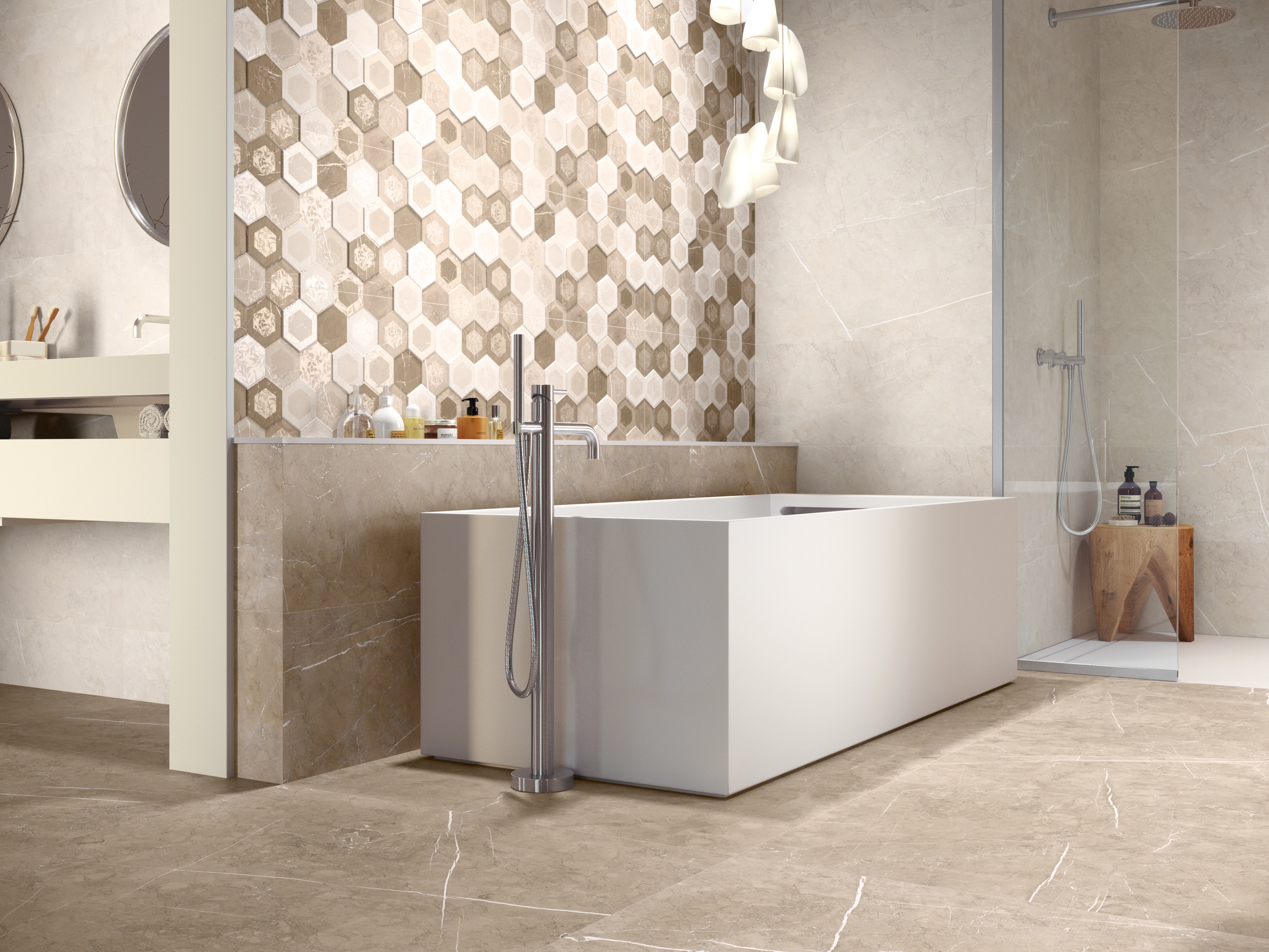 PorcelaniteDos Lyon, Marble