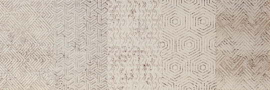 Liverpool Geometry 1218 - Bone, Natural, 40x120cm, 10.00mm, Not rectified