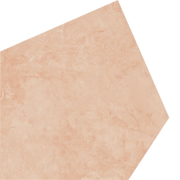 Aromas Large Pentagon 9AROMROSELARPENMAT - Rosé, Mat, 120x120cm, 9.00mm, Rectified