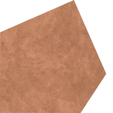 Aromas Large Pentagon 9AROMCOCOLARPENMAT - Cocoa, Mat, 120x120cm, 9.00mm, Rectified