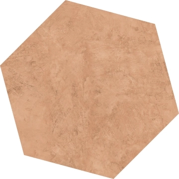 Aromas Giga Hexagon 9AROMCINNGIGHEXMAT - Cinnamon, Mat, 120x120cm, 9.00mm, Rectified