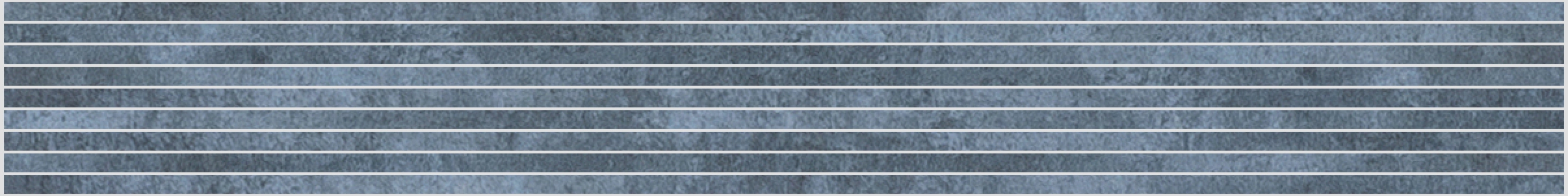 Krea Mosaico Stripes 4.8MOS120STRKREABLUE - Blue, Mat, 15x120cm, 4.80mm, Rectified