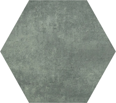 Krea Small Hexagon PO9ESAGREEN - Green, Mat, 18x16cm, 4.80mm, Rectified