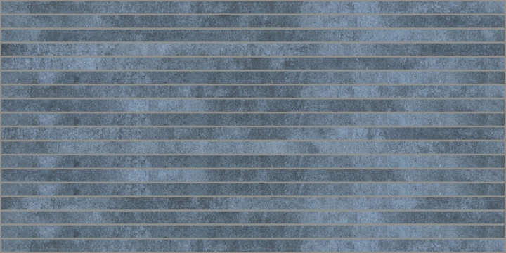 Krea Mosaico Stripes 4.8MOS60STRKREABLUE - Blue, Mat, 30x60cm, 4.80mm, Rectified