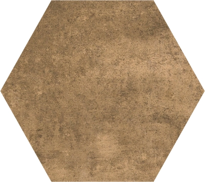 Krea Small Hexagon PO9ESAORANGE - Orange, Mat, 18x16cm, 4.80mm, Rectified