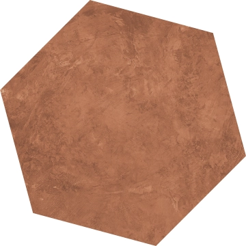 Aromas Giga Hexagon Chili, Soft, 120x120cm, 9.00mm, Rectified