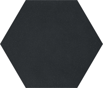 Concept 1 Large Hexagon PO1818ESAINK - Ink, Mat, 36x31cm, 6.00mm, Rectified