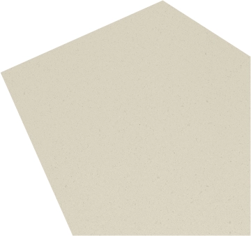 Concept 1 Small Pentagon 6CP1PENTSMILK - Milk, Mat, 17x10cm, 6.00mm, Rectified