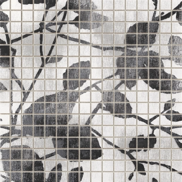 Maku Mosaici Ramage fMML - White, Matt, 30.5x30.5cm, 8.50mm, Rectified