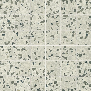 Glim Macromosaico fRO7 - Salvia, Matt, 30x30cm, 9.00mm, Not rectified