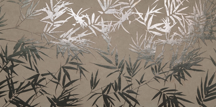 Sheer Inserto Bamboo fPDP - Taupe, Matt, 80x160cm, 9.00mm, Rectified