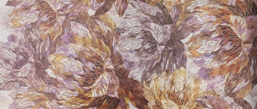 Fap Maxxi Roma Gold Inserto fQKE - Flower, Matt, 120x278cm, 6.00mm, Rectified