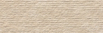 Nobu Row fRU1 - Beige, Matt, 25x75cm, 9.00mm, Not rectified