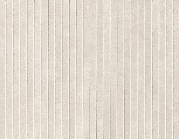 Nobu Mosaico Tratti fRNQ - White, Matt, 24x30.5cm, 9.00mm, Not rectified