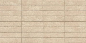 Nobu fRL0 - Beige, Matt r10, 6x24cm, 8.50mm, Not rectified