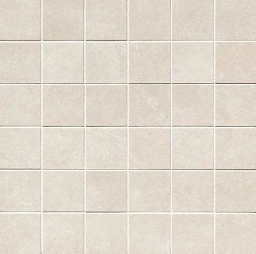 Nobu Macromosaico fRNE - White, Matt, 30x30cm, 9.00mm, Not rectified
