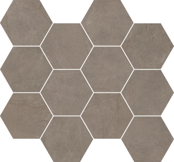 Victoria Esagonetta B70107 - Turtledove, Naturale, 30x34cm, 8.50mm, not-rectified