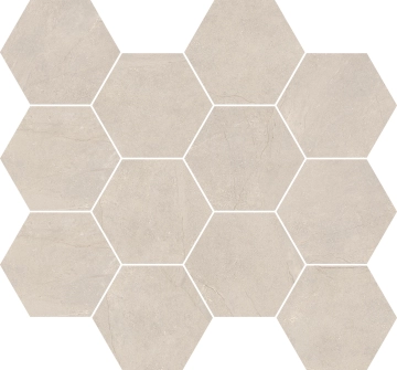 Victoria Esagonetta B70103 - Almond, Naturale, 30x34cm, 8.50mm, not-rectified