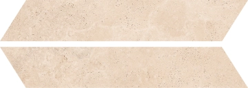 Stone Revolution - Travertino, Strutturata, 7.5x40.7cm, 9.50mm, not-rectified