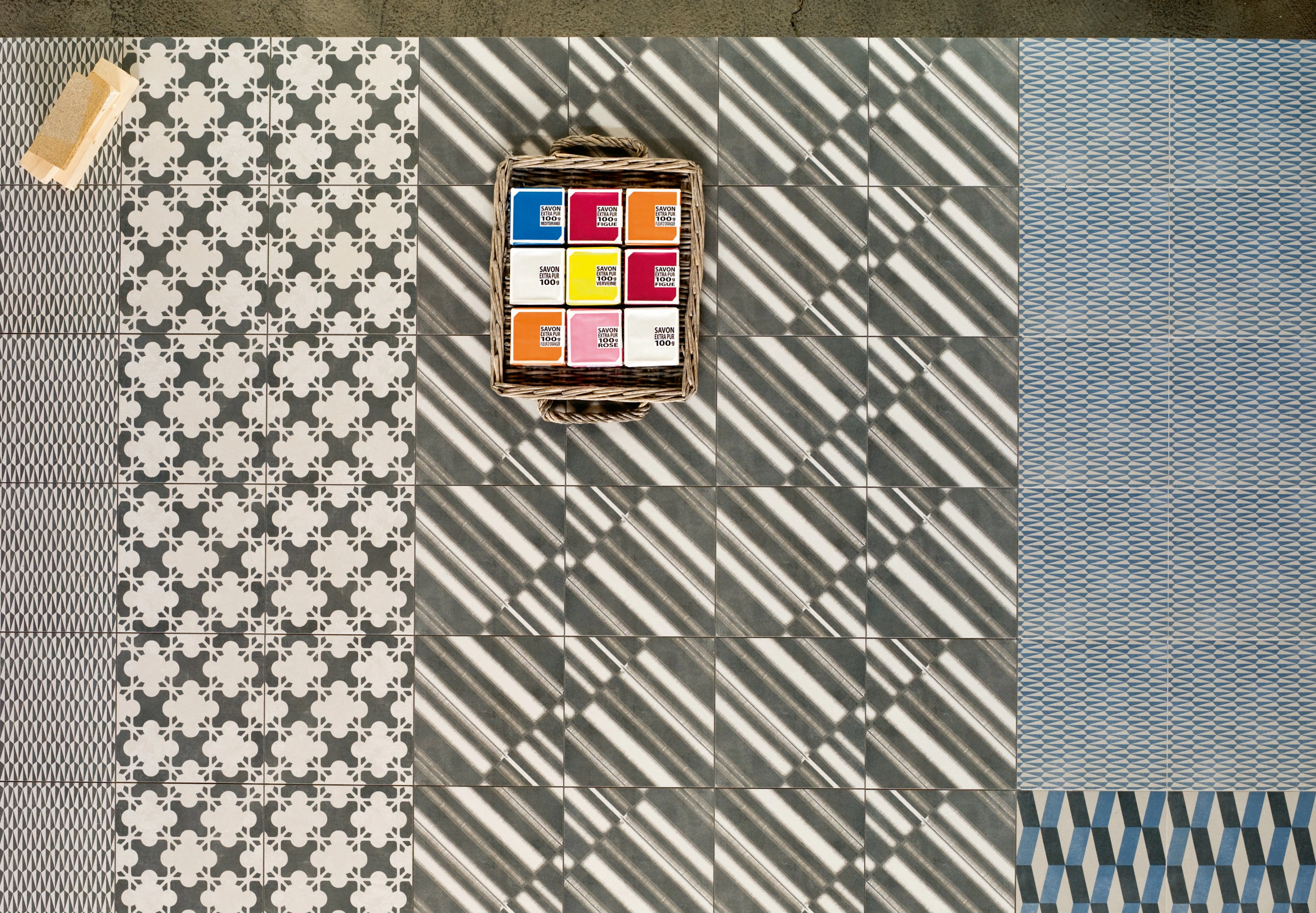 Mutina Azulej, Concrete; Pattern