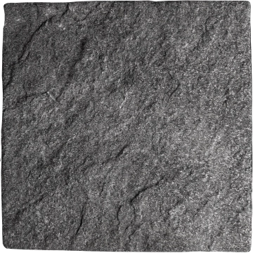 Nativa 2525KNANE - Nero, Matt, 25x25cm, 10.00mm, Rectified