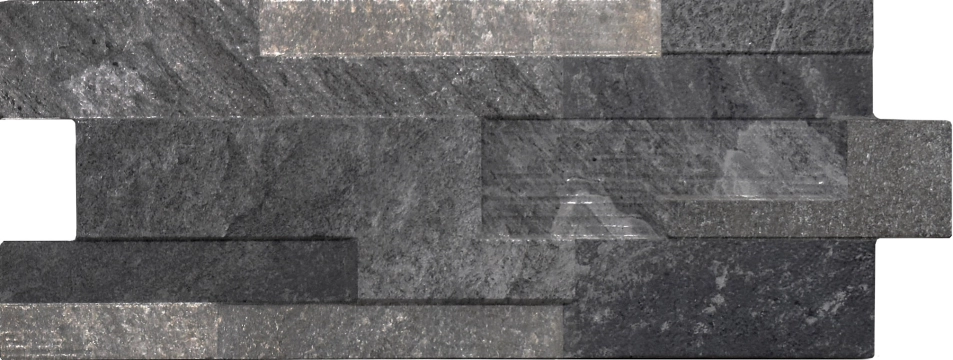Nativa 16KNADA - Dark, Matt, 16x40cm, 10.00mm, Rectified