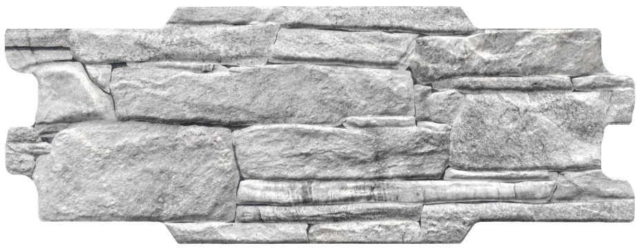 Vulcani 16KVUGR - Grigio, Natural, 16x40cm, 9.00mm, Rectified