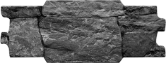 Canyon - Graphite, Matt, 16x40cm, 9.00mm, Rectified