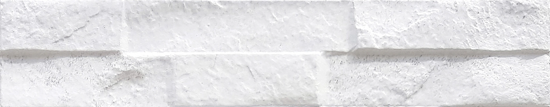 Rock 075KROWH - White, Natural, 7.5x38.5cm, 12.00mm, Rectified