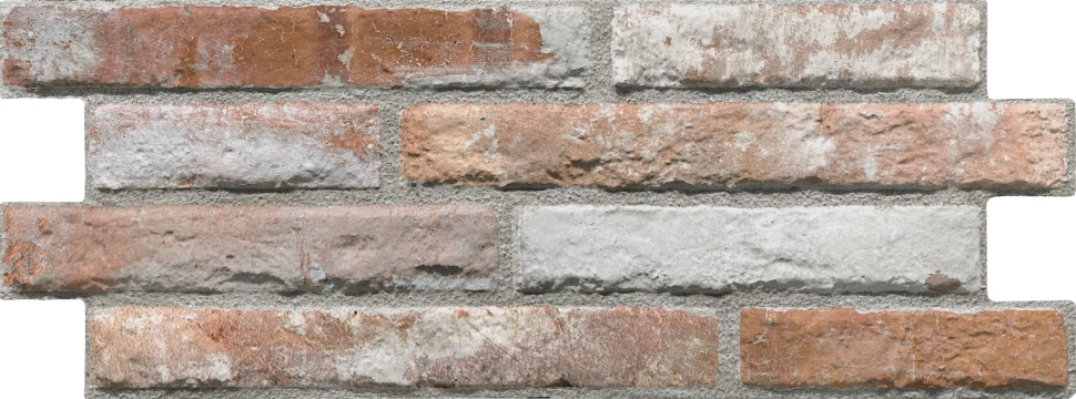 Industrial 16KINRE - Red, Natural, 16x40cm, 10.00mm, Rectified
