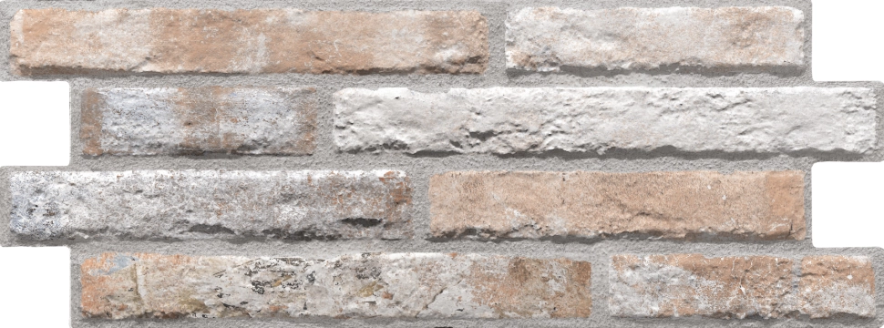 Industrial 16KINOLRO - Oldrose, Natural, 16x40cm, 10.00mm, Rectified