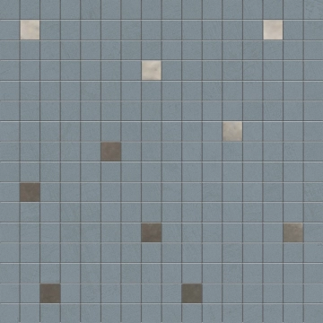 Impulse Mosaico 221425 - Blue, Matt, 12.01x12.01