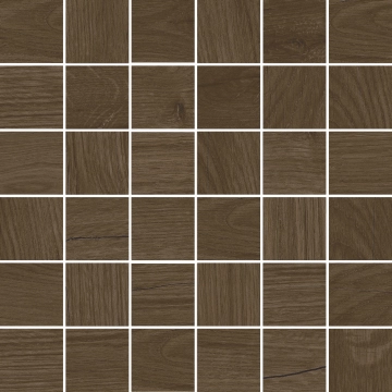 Century Mosaico 222011 - Brown, Matt, 30x30cm, 11.00mm, Not rectified