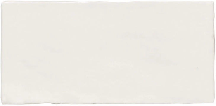 Crayon - White, Matt, 6.5x13cm, 9.00mm, Rectified