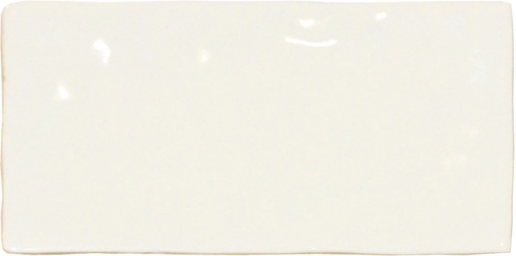Crayon - White, Glossy, 6.5x13cm, 9.00mm, Rectified
