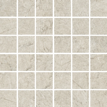Mindwalk Mosaico 5x5 P011098 - White, Naturale, 30x30cm, 8.50mm, Not rectified