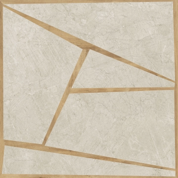 Mindwalk Woody P011094 - White, Naturale, 120x120cm, 8.50mm, Rectified