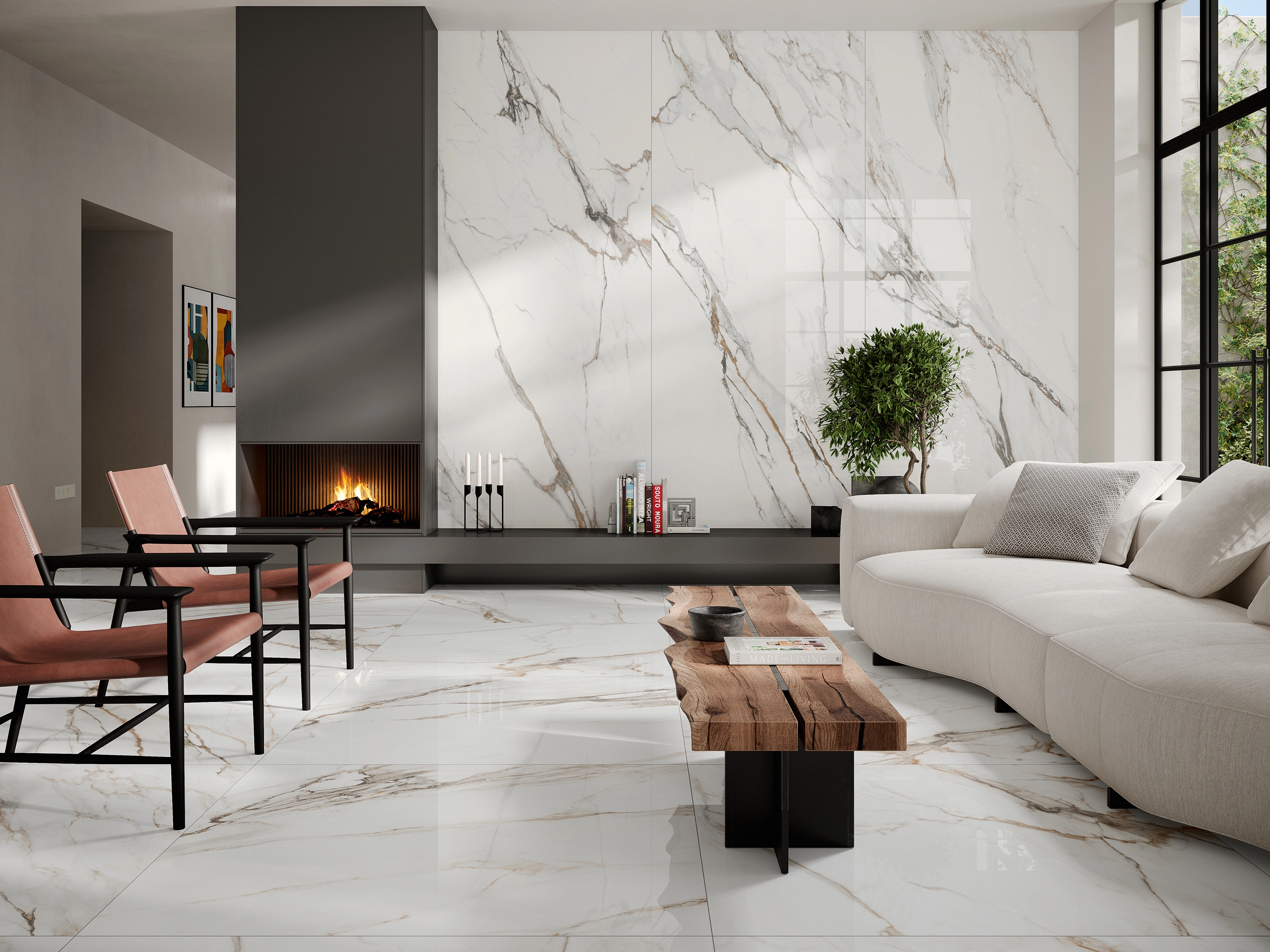 Alaplana Ceramica Paonazzo, Marble
