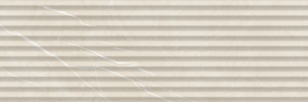 Alure Decor Cream, Satinado, 33.3x100cm, 10.00mm, Not rectified