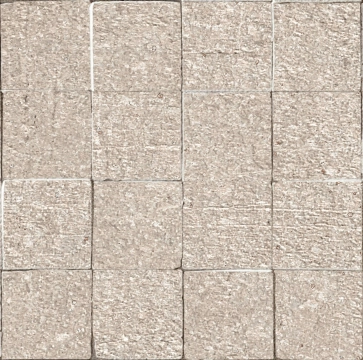 Terra Crea Mosaico 7,5x7,5 TE113 - Corda, Naturale, 30x30cm, 9.00mm, Not rectified