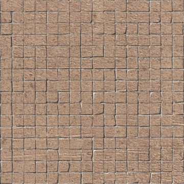 Terra Crea Mosaico 1,5x1,5 TE124 - Mattone, Naturale, 30x30cm, 9.00mm, Not rectified
