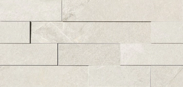 Ardesia Muretto 3D IAR01MD - Bianco, Naturale, 29x59cm, 9.00mm, not-rectified