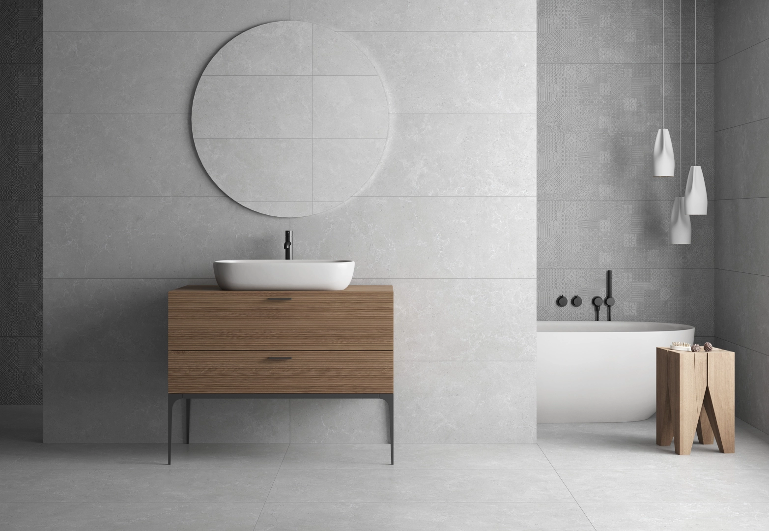 Azuvi Hauteville Grey, Matt, 60x60cm, 9.00mm, Rectified — SKU: [SKU ...