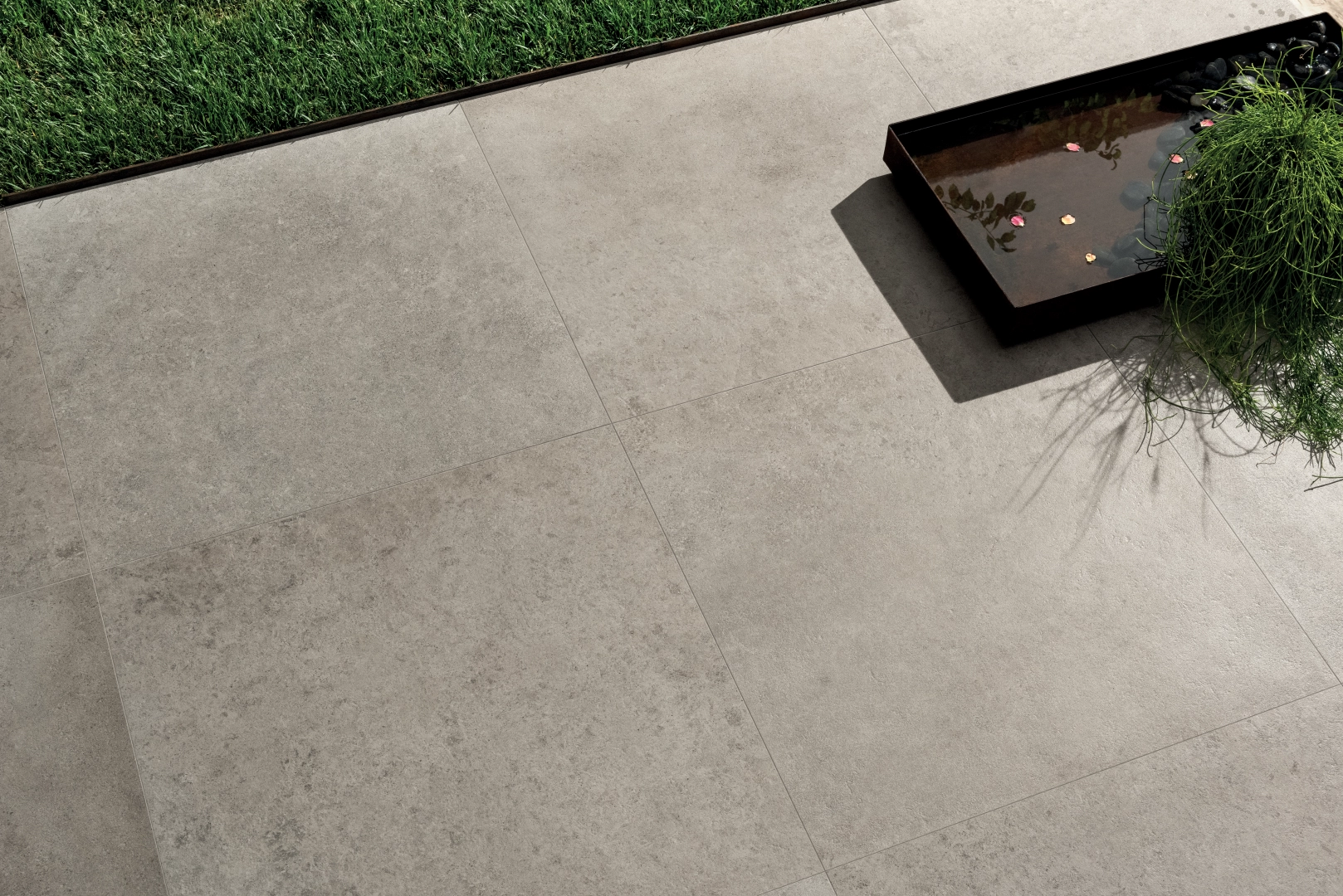 Carrelage Extérieur Gardenia Orchidea Origini Gris Royal 80x80cm - 1,28m²/pièce