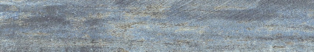Alchemy Listello 8431940331619 - Blue, Hammered, 9.78x59.55cm, 10.00mm, not-rectified