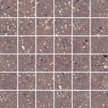 Wind Mosaico 5x5 8431940374647 - Red, Naturale, 29.75x29.75cm, 10.00mm, Not rectified