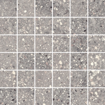 Wind Mosaico 5x5 8431940373923 - Grey, Naturale, 29.75x29.75cm, 10.00mm, Not rectified